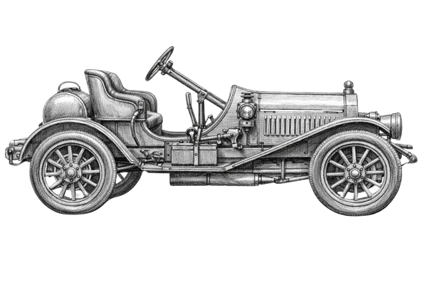 1928 Pontiac Six Roadster