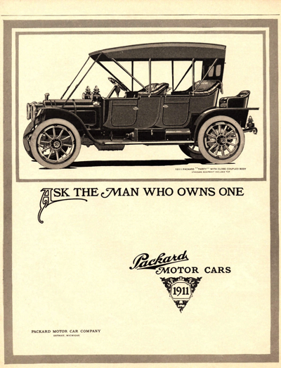 1911 Packard Model 30 Print Ad 1