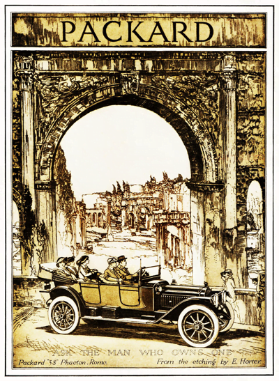 1914 Packard Print Ad
