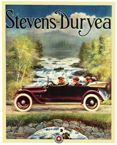 1914 Stevens-Duryea Print Ad 1