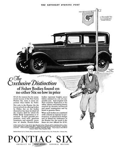 1928 Pontiac 4-door Sedan  SEP April 21st