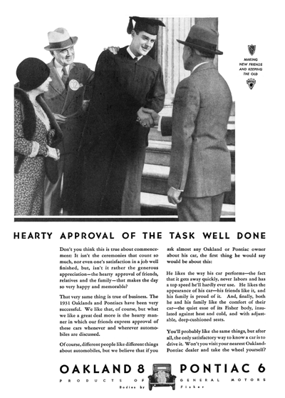 1931 Oakland Magazine Print Ad #3