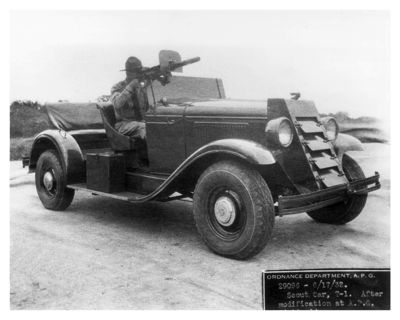 1932 Pontiac Armored Scout Car Proposal Photo