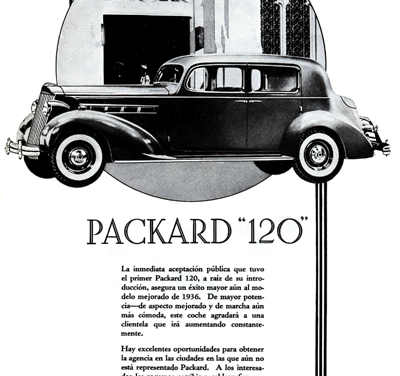 1936 Packard 120 (Argentina) (8.0 x 11.25)