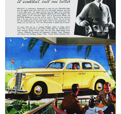 1937 Oldsmobile Ad “If it were Custom-Built . . .”