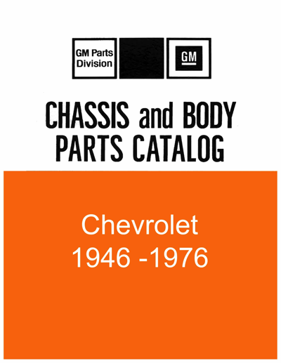 1946-1976 Chevrolet Parts and Accessories Catalog