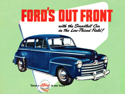 1947 Ford Foldout Brochure