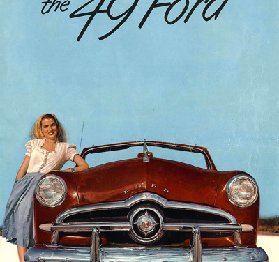 1949 Ford Announcement Brochure