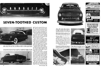 HOP November 1953 - Seven Toothed Custom