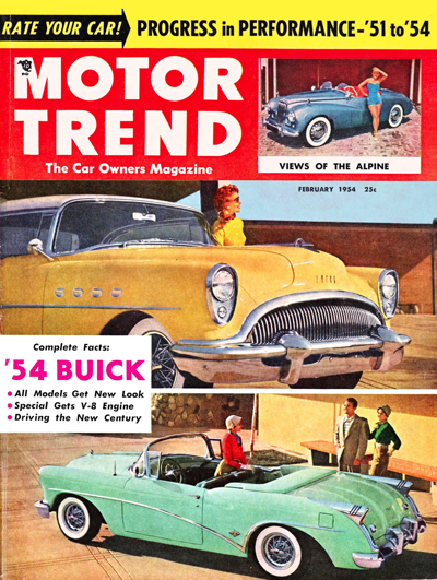 Motor Trend – February 1954