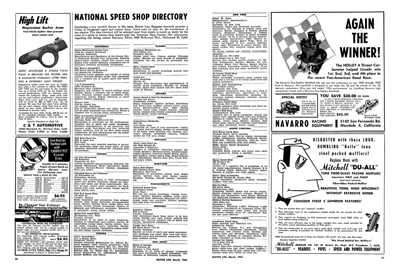 HOP March 1954 - National Speed Shop Directory