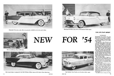 CL April 1954 - NEW FOR  '54