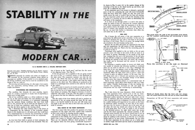 HOP June 1954 - Stability in the Modern Car