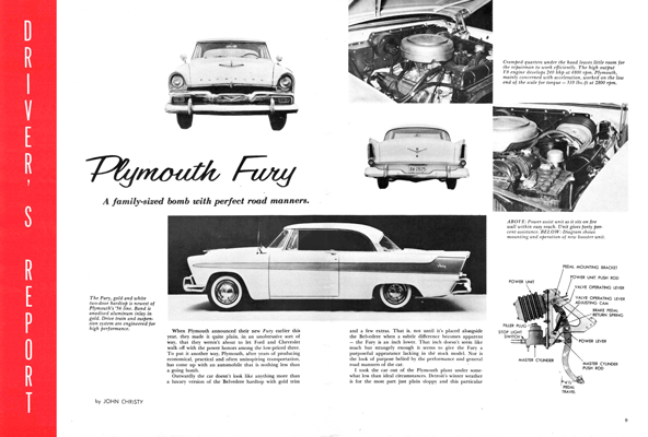 SCI May 1956 - Drivers Report - Plymouth Fury