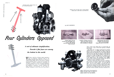 SCI June 1956 - Four Cylinders Opposed