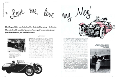 SCI June 1956 - "Love me,love my Mog"