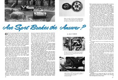 SCI September 1956 - Are Spot Brakes the Answer?
