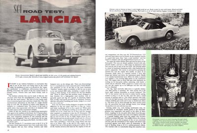 SCI August 1957 - Lancia
