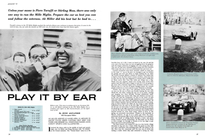 SCI August 1957 - Play it by Ear