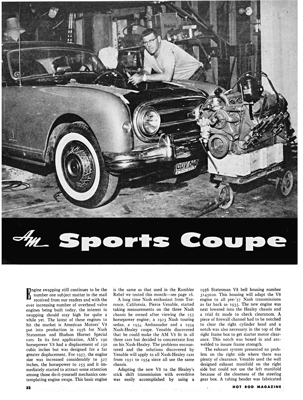 HR August 1957 - AM Sports Coupe