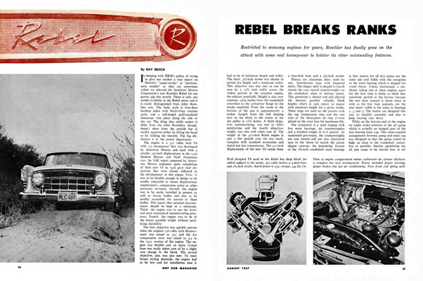 HR August 1957 - Rebel Breaks Ranks