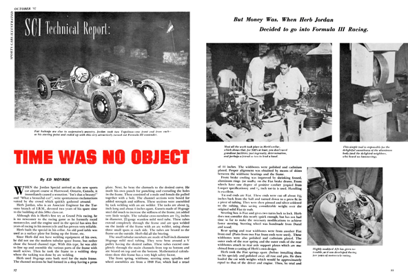 SCI October 1957 - Time Was No Object