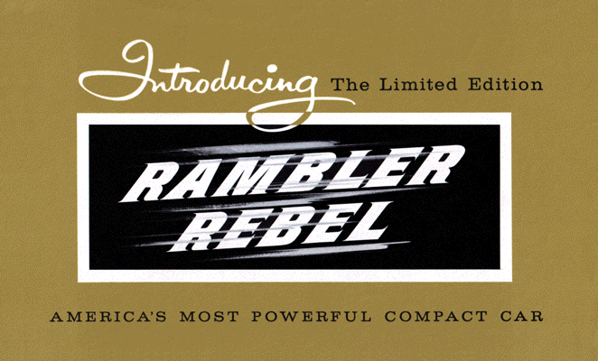 1957 Rambler Rebel Brochure