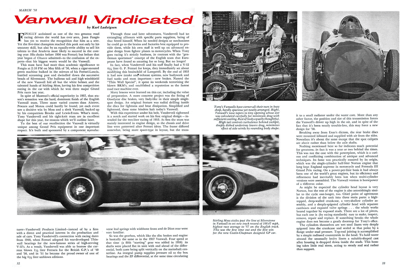 SCI March 1958 - Vanwall Vindicated