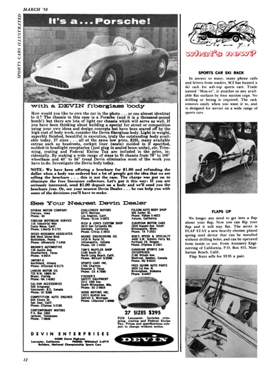 SCI March 1958 - New Products
