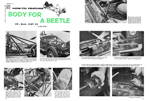 SCI March 1958 - Body for a Beetle