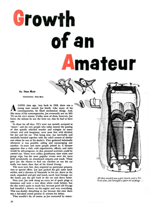 SCI April 1958 - Growth of an Amateur