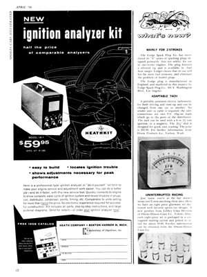 SCI April 1958 - New Products