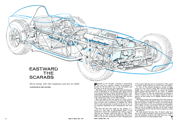 RT May 1959 - Eastward the Scarabs