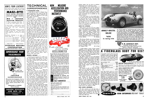 RT July 1959 - Technical Correspondence