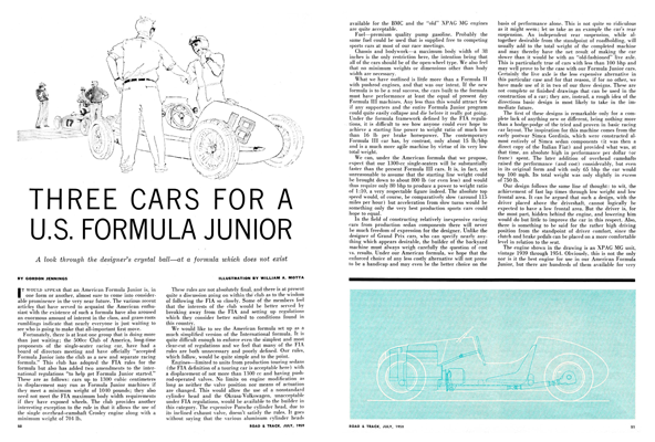 RT July 1959 - Three Cars for US Formula Junior