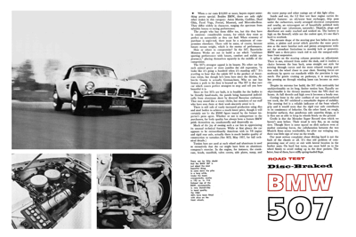 SCI December 1959 - Disco Braked BMW 507
