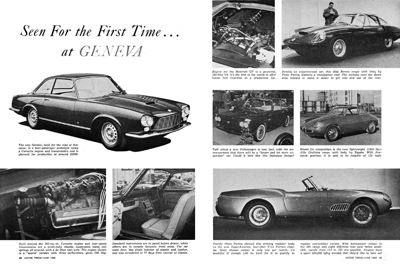 MT June 1960 – Seen for the first time at Geneva vechiles