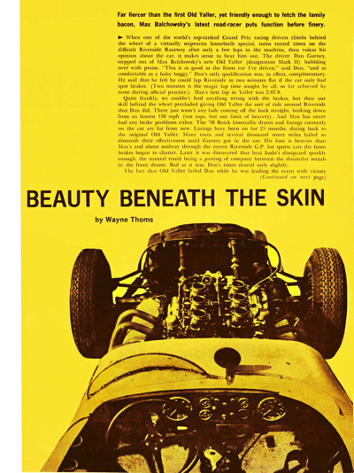 SCI August 1960 – Beauty Beneath the Skin