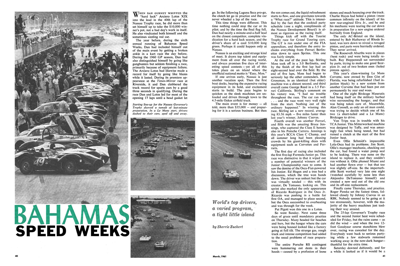 ML March 1961 - Bahamas Speed Week - Nip-ups at Nassau