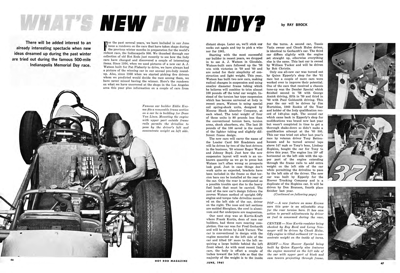 HR June 1961 - WHAT'S NEW FOR INDY?
