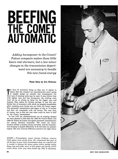 HR June 1961 - BEEFING THE COMET AUTOMATIC