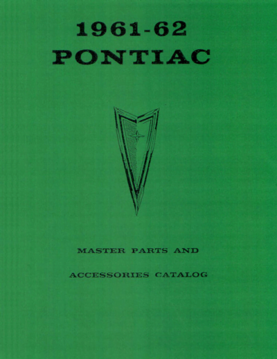 1961-1962 Pontiac Master Parts and Accessories Catalog