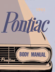 1961 Pontiac B&C Body Factory Shop Manual