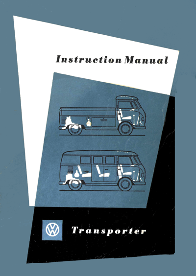 1961 Volkswagen Transporter Instruction Manual