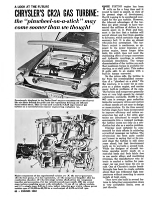 SSG - 1962 Chrysler' Corporation's CR2A Gas Turbine Looks Good