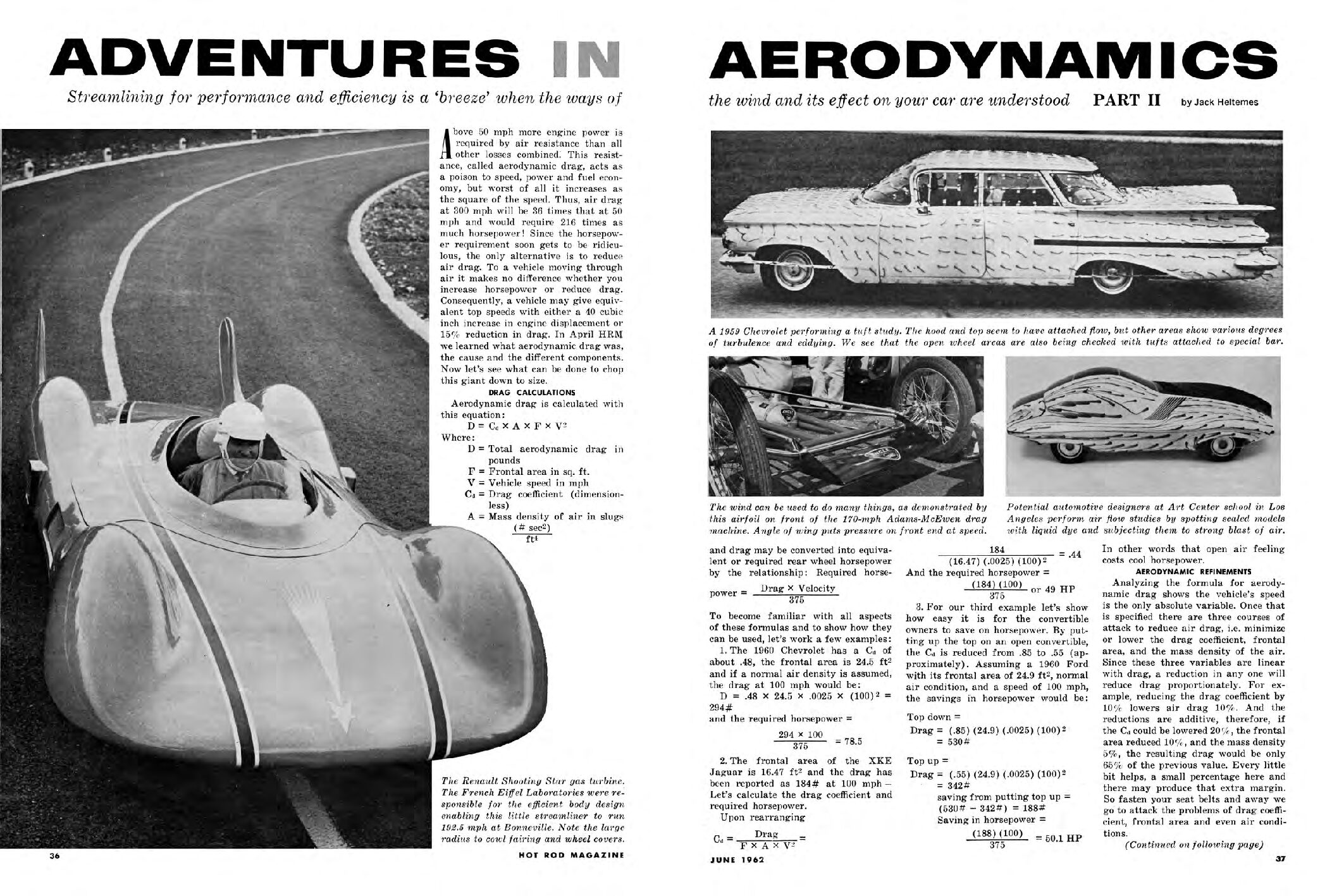 HR June 1962 - ADVENTURES IN AERODYNAMICS