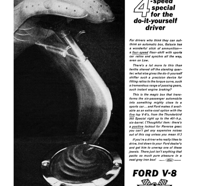 1962 Ford Ad 390CID “4-speed special for the do-it-yourself driver”