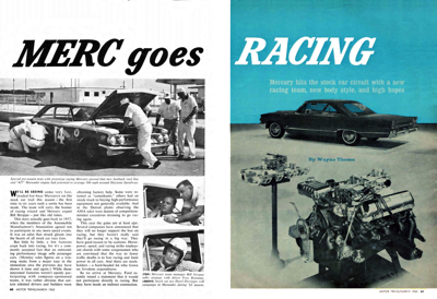 MT March 1963 - Merc goes Racing