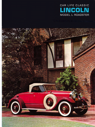 CL May 1963 - 1930 Lincoln Locke Model L Roadster