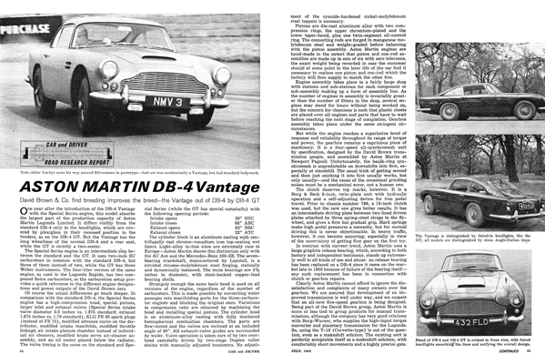 CD July 1963 - Aston Martin DB-4 Vantage